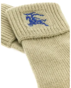 Women's Cashmere Blend Gloves Beige Nylon