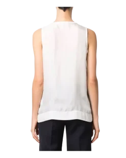 Women's Chain-Embellished Top Ss22 W White