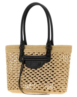 Women's City Bucket Bag Multicolor Raffia