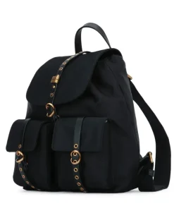 Women's Classic Backpack Black Nylon