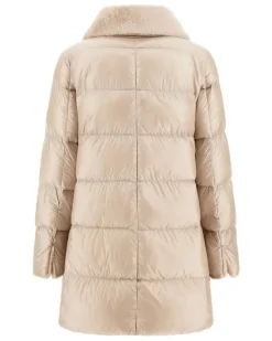 Women's Coat Aw26 W Beige