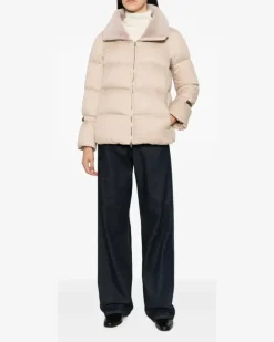 Women's Coat Aw26 W Beige