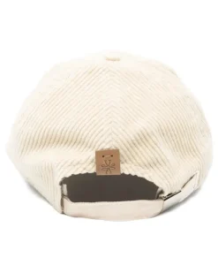 Women's Corduroy Baseball Cap Hat Aw25 M Beige