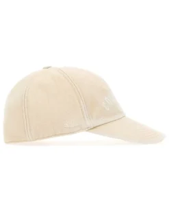 Women's Cotton Baseball Cap Beige