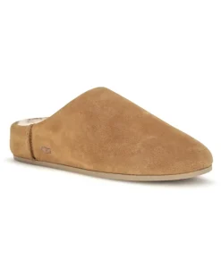Women's Elea Slip-On Mules Chestnut Upper: Mutton; Sole: Rubber Sandal