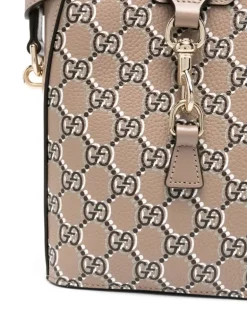 Women's Gg Shadow Mini Bucket Bag Brown > Shoulder