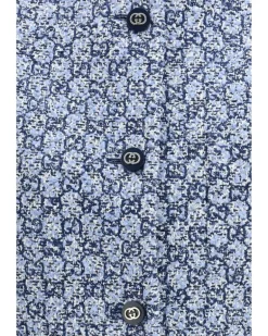 Women's Gg Tweed Vest Blue-Azure-Mc Blazers & Vests Blue/azure/mc