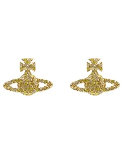 Women's Grace Stud Earrings Metal Gold Jewelry-Watches