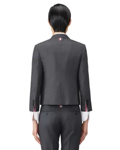 Women's High Armhole Sport Coat Gray