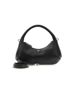 Women's Hobo Bag Black Polyurethane - Handbags