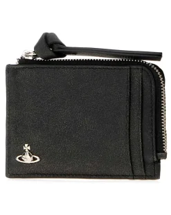 Women's Holder Card Case Black Leather Cases