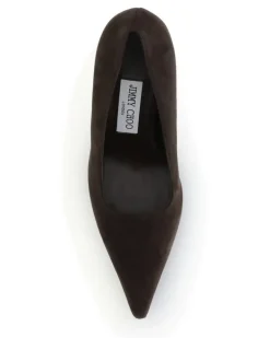 Women's Ixia Pumps Chocolate Upper: Leather; Sole: Leather High Heel Shoes Brown