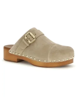 Women's Jeannette Clog Mules Desert Sand Sandal Beige