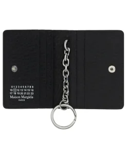 Women's Keychain Black Calf Leather Bos Taurus Keyrings E Chains