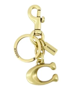 Women's Keyfobs Keychain Brass Gold Metal Accessories Charms
