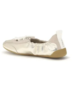 Women's Kick Ballerinas Sneakers Palladium Gold