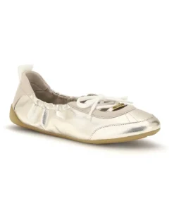 Women's Kick Ballerinas Sneakers Palladium Gold