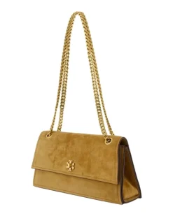 Women's Kira Turnlock Shoulder Bag Leather Khaki Calfskin Shoulder-hobo-bags kira