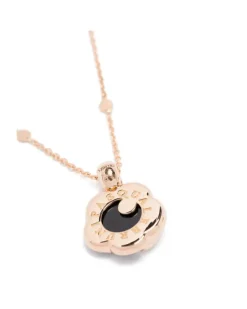 Women's 18k Rose Gold Petit Joli Lunaire Diamond Necklace Ss25 W