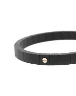 Women's 18kt Rose Gold Bracelet Ss26 M Black