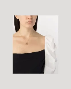 Women's 18kt Rose Gold Venetian Princess Diamond Necklace Continuty