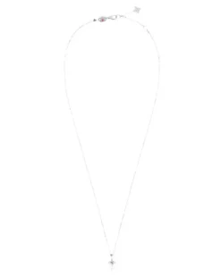 Women's 18kt White Gold Diamonds Necklace Ss26 W