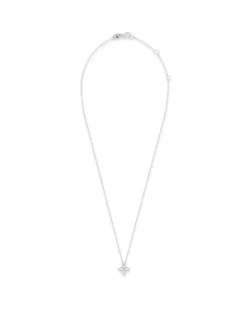 Women's 18kt White Gold Diamonds Necklace Ss26 W