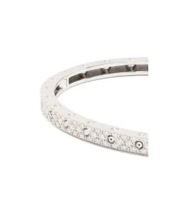 Women's 18kt White Gold Pois Moi Luna Diamond Bracelet Continuty