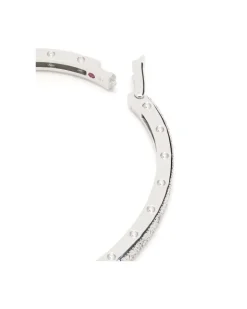 Women's 18kt White Gold Pois Moi Luna Diamond Bracelet Continuty
