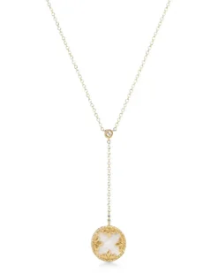 Women's 18kt Yellow Gold Diamonds Necklace Ss26 W