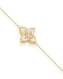 Women's 18kt Yellow Gold Diamonds Bracelet Ss26 W