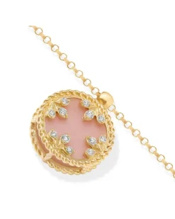 Women's 18kt Yellow Gold Diamonds Bracelet Ss26 W