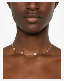 Women's 18kt Yellow Gold Diamonds Necklace Ss26 W