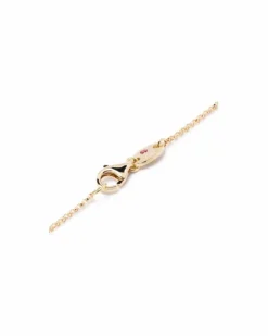 Women's 18kt Yellow Gold Love By The Yard Diamond Necklace Continuty