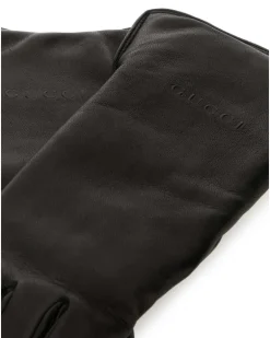 Women's Leather Gloves Black Lamb