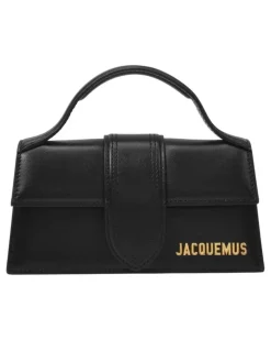 Women's Le Bambino Top Handle Bag Black Cowhide le-bambino