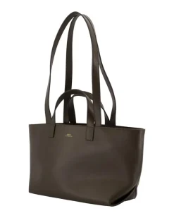 Women's Le Drummer Small Shoulder Bag - Leather Khaki Cowhide Shoulder-Hobo-Bags