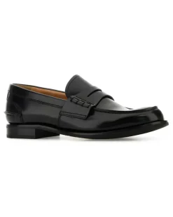 Women's Loafer Black Calfskin