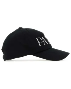 Women's Logo-Embroidered Cotton Baseball Cap Black