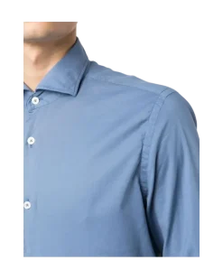 Women's Long-Sleeve Stretch-Cotton Shirt Ss23 M Light