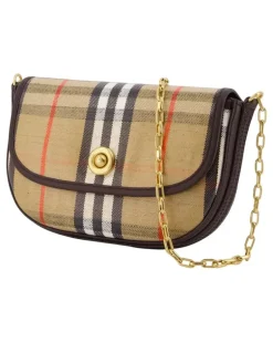 Women's Ls Highlands Chain Mini Crossbody - Cotton Beige Bags Crossbodies