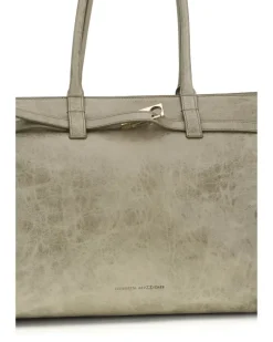 Women's Mame Weekend Bag Toasted Coconut Calf Suede Shoulder Beige