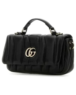 Women's Milano Top Handle Bag Black Leather