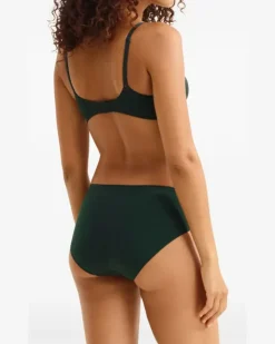 Women's Monica Soyeuse Trim-Detail Briefs Ss26 W Green