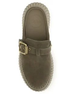 Women's Nama Sabot Dusty Khaki Sandal