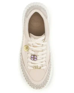 Women's Nama Wedge Sneakers Dove Grey Beige