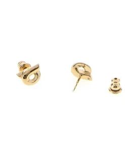 Women's New Gan 10d Oro Brass Orecchini Earrings Gold