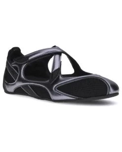 Women's Nomad Ballerinas 100 Flat Shoes Gray