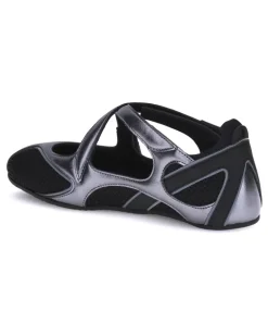 Women's Nomad Ballerinas 100 Flat Shoes Gray