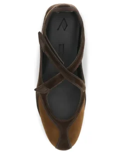 Women's Nomad Ballerinas 773 Flat Shoes Brown